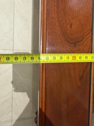 Mesa de centro madera y cristal