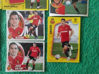 Lote cromos fútbol RCD Mallorca Panini La Liga