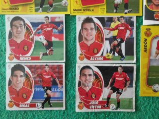 Lote cromos fútbol RCD Mallorca Panini La Liga