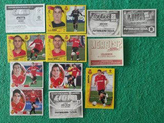 Lote cromos fútbol RCD Mallorca Panini La Liga