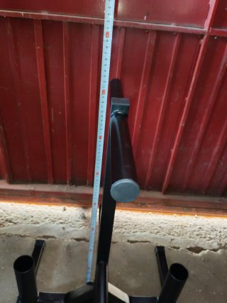 Soporte discos y barras olímpicas