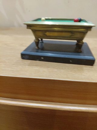 Caja de billar miniatura