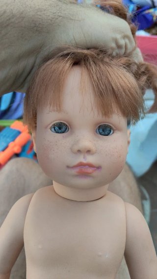 Lote de muñecos y peluches vintage