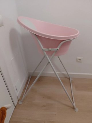 Bañera para bebé rosa