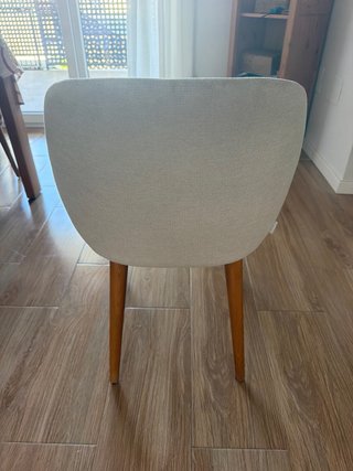 Silla Sklum Beige Tela