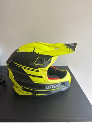 Casco Motocross Niño Unik + Gafas