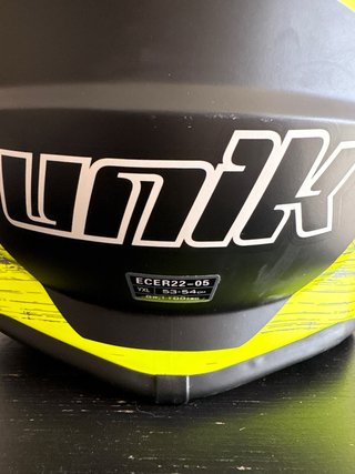 Casco Motocross Niño Unik + Gafas