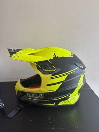 Casco Motocross Niño Unik + Gafas