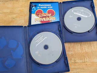Pack 2 DVD Disney en francés.