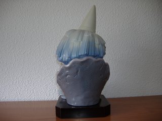 Lladró Cabeza de Payaso Triste Porcelana