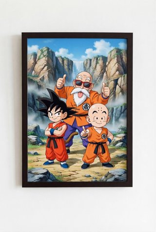 Poster manga anime A4 +CORNICE + GADGET