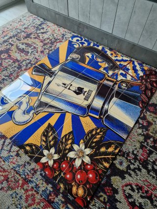 Maybach S 680 Arte Pop azulejos