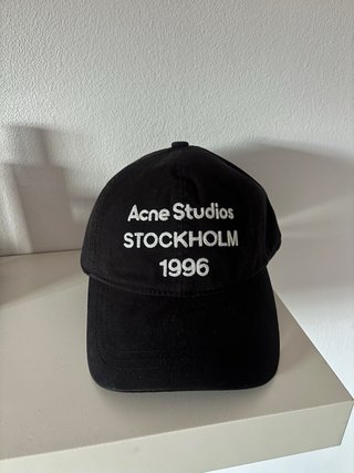 Gorra Acne Studios Stockholm 1996 Negra