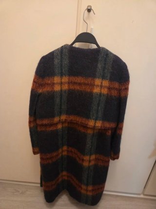 Abrigo Uterqüe Lana y Alpaca Talla Única