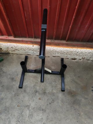Soporte para discos y barras olímpicas