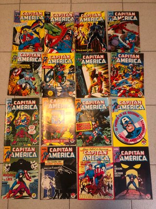 Capitán América Vol. 1 No 1 al 50 (Forum, 1985)