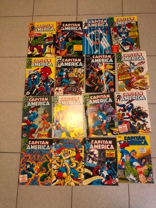 Capitán América Vol. 1 No 1 al 50 (Forum, 1985)