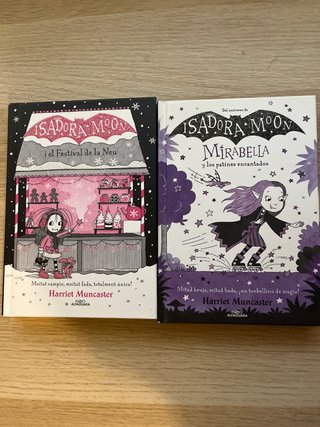 Lote libros Isadora Moon