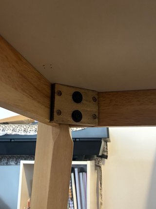 Mesa comedor extensible blanca