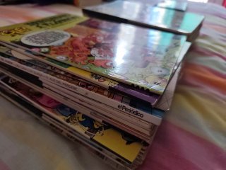 Packs de tebeos: El Víbora y Mortadelo y Filemón.