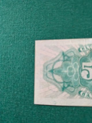 Billete 50 céntimos República Española 1937