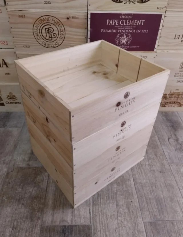 4 Cajas de Madera Flor de Pingus
