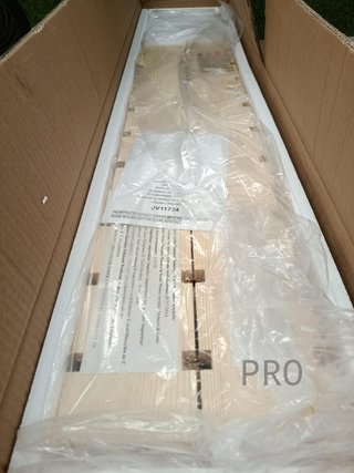 COSTWAY JV11734NA Botellero de Madera de Pino Crudo