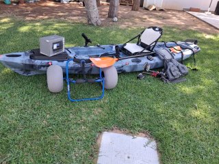 Kayak a pedales Wildcat FX3 + Accesorios