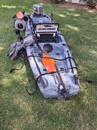 Kayak a pedales Wildcat FX3 + Accesorios