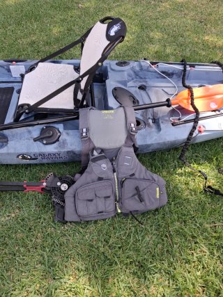 Kayak a pedales Wildcat FX3 + Accesorios