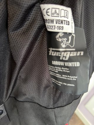 Chaqueta Moto Verano Furygan Arrow Vented L
