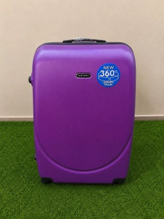 Maleta de viaje IXSTARS morada 360º