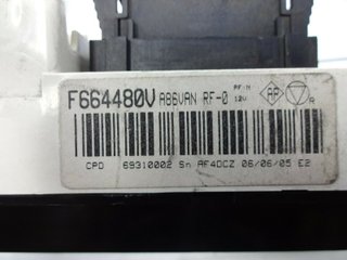 A/C Clima panel de control Citroen C2 C3 F664480V 69310002 A86VAN RF-0