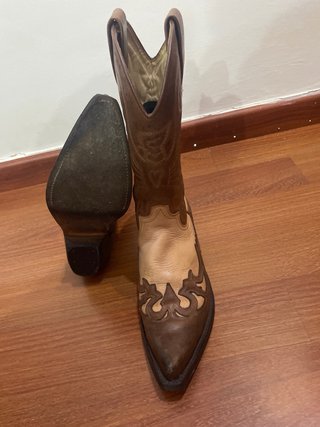 **Botas cowboy western talla 40 – piel**