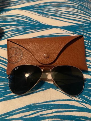 Gafas de Sol Ray-Ban Aviator Doradas