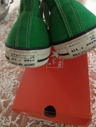 Converse Chuck Taylor Verdi Ricamate a mano