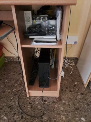 GANGA# Mesa de despacho pino claro