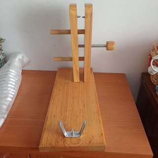 Soporte Jamonero Madera con Cuchillos