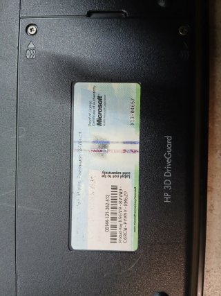 Laptop HP Compaq 6730 Nero