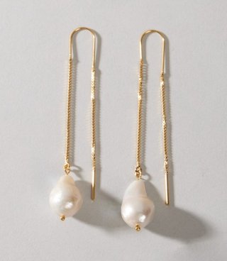 Pendientes de perla Malababa