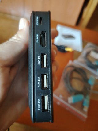 DGODRT HDMI KVM Switch 2 Puertos 4K
