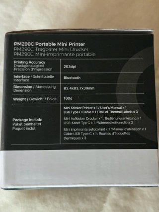 Mini Impresora Portátil PM290C