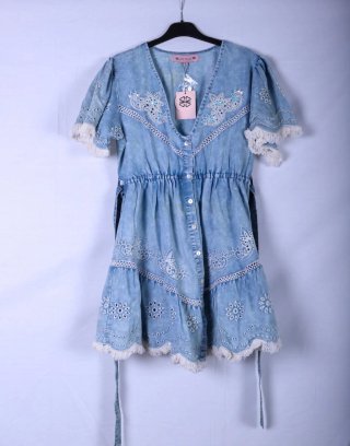 Vestido tejano Da.Cu.Bi Talla M