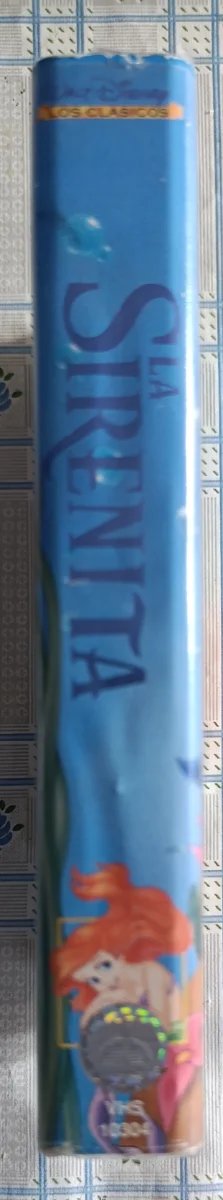 VHS La Sirenita Disney Clásicos Español