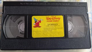 VHS La Sirenita Disney Clásicos Español