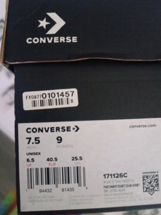 Botas Converse All Star Blancas