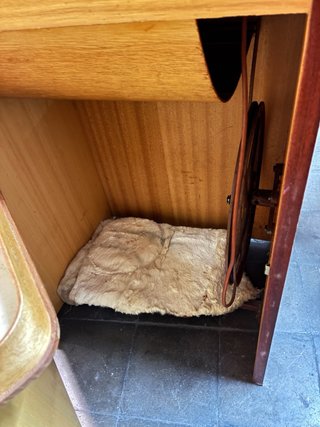 Máquina de coser Sigma con mueble