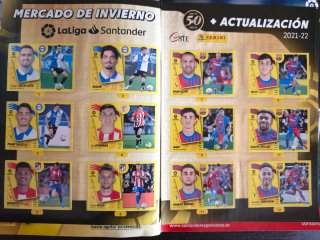 Colección Panini LaLiga Santander 2021-22