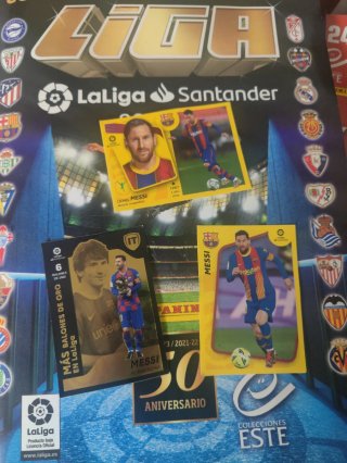 Colección Panini LaLiga Santander 2021-22