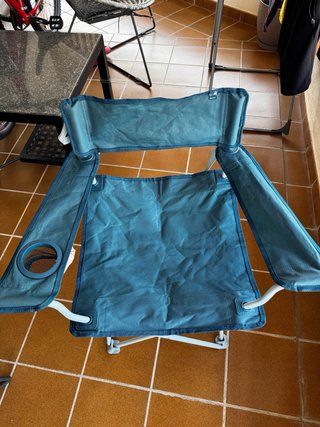 Silla de camping plegable. Marca Quechua